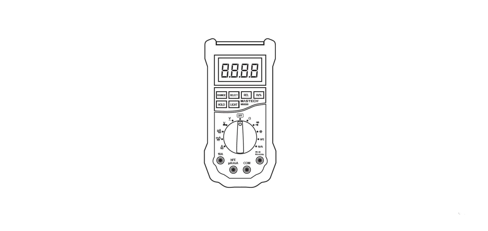 Mastech Ms8268 Digital Multimeter User Guide