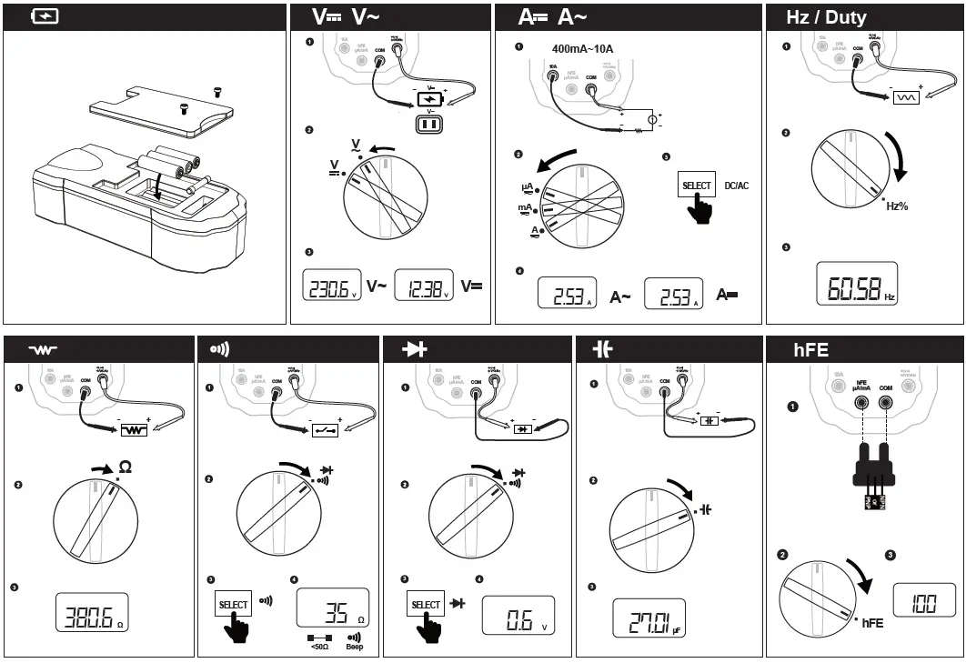 MASTECH-MS8268-Digital-Multimeter-FIG-2