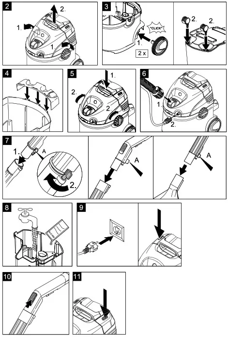 KARCHER SE 5100 Spray Extraction Cleaner - overview 2