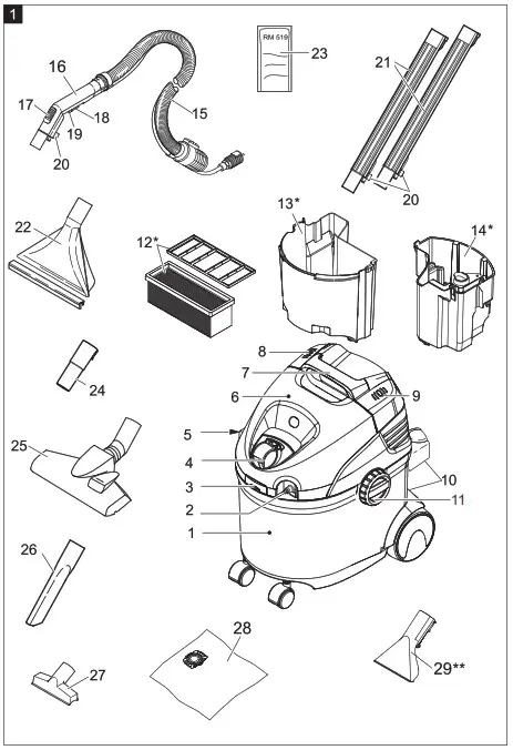 KARCHER SE 5100 Spray Extraction Cleaner - overview