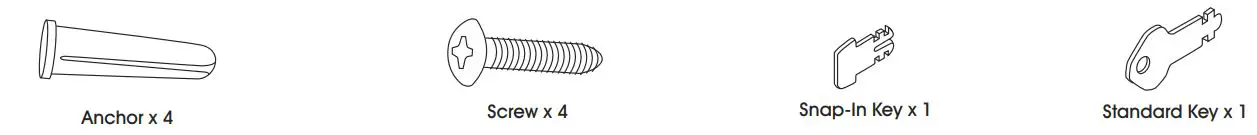 ULINE H-2273 Paper Dispenser User Guide - Parts