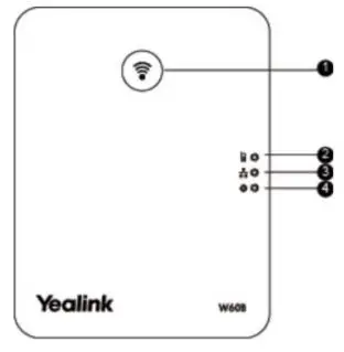 Yealink W79P Cordless DECT Base Ruggedized Handset User Manual - W70B BASE STATION FEATURES