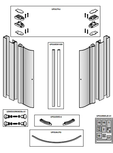 Gustavsberg-Skandic-KR-90-90-90-cm-Screen-Quarter-Circle-Shower-8