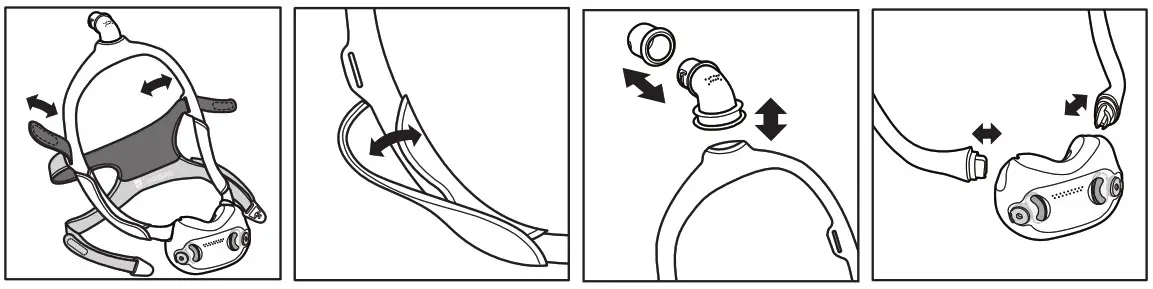 PHILIPS DreamWear Full Face Mask - Disassembly