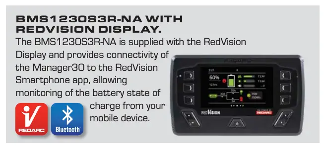 BMS1230S3R-NA WITH REDVISION DISPLAY