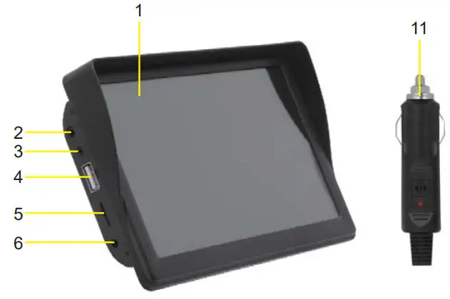 Hieha 7 Inches Touchscreen Multimedia Player - Product Overview