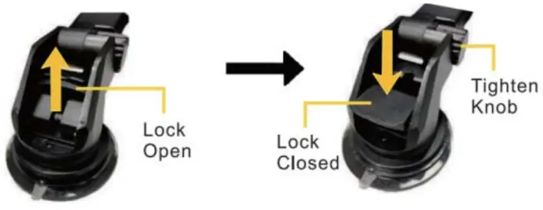 Hieha 7 Inches Touchscreen Multimedia Player - secure it in place