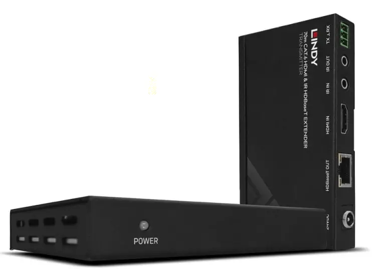 LINDY-38139-70m-Cat-6-HDMI-4K30-and-IR-HDBaseT-Extender-with-PoC-product