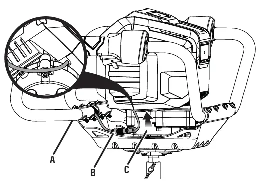 RYOBI RY40701 40V Brushless Hole Auger FIG 5