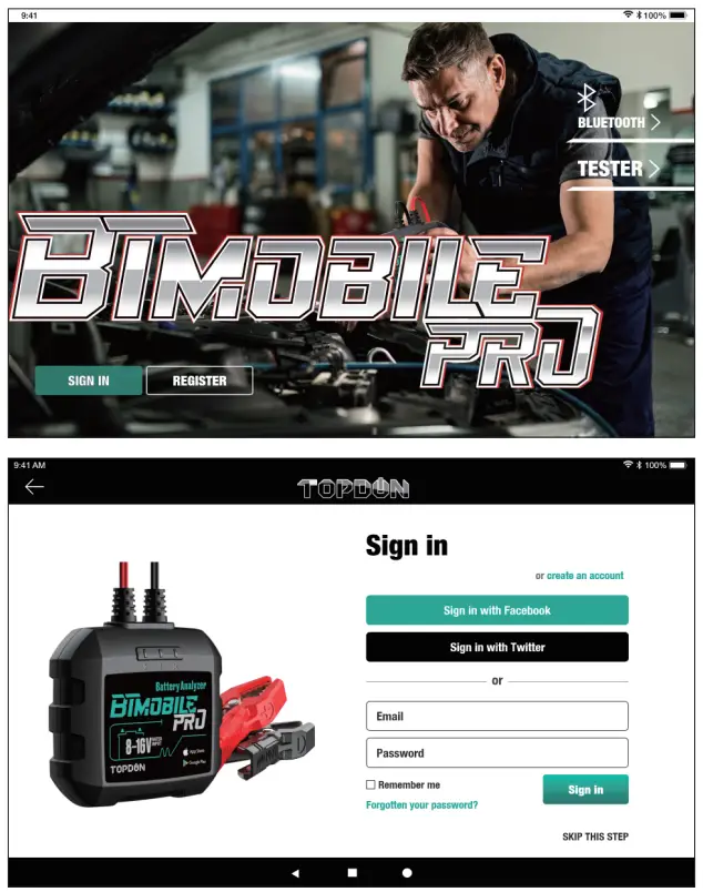 TOPDON BT Mobile Pro Battery Tester - 2