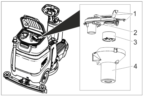 KARCHER BD 50 70 Classic Ep Walk Behind Scrubber Dryer - 11
