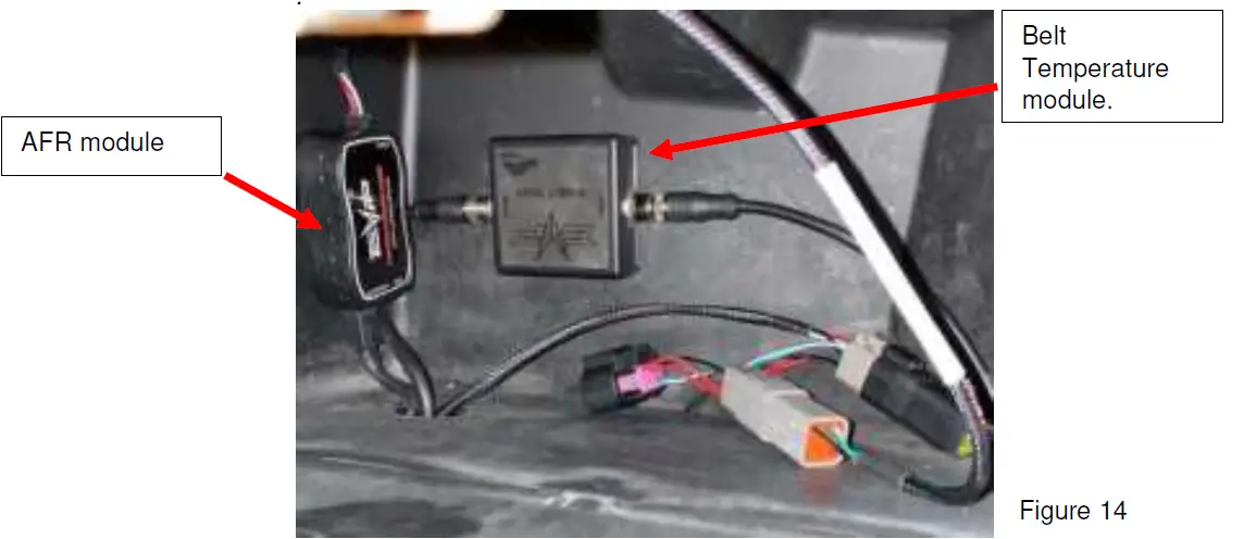 EVOLUTION POWERSPORTS Code Shooter with AFR, Belt Temp, &amp; Boost for RZR TurboS 15