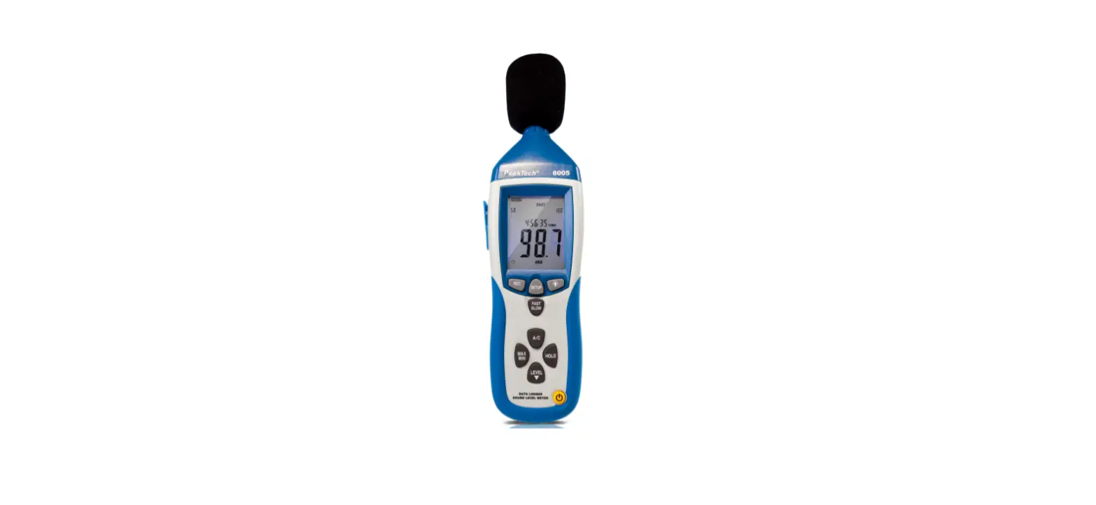 Peaktech 8005 Sound Level Meter User Manual