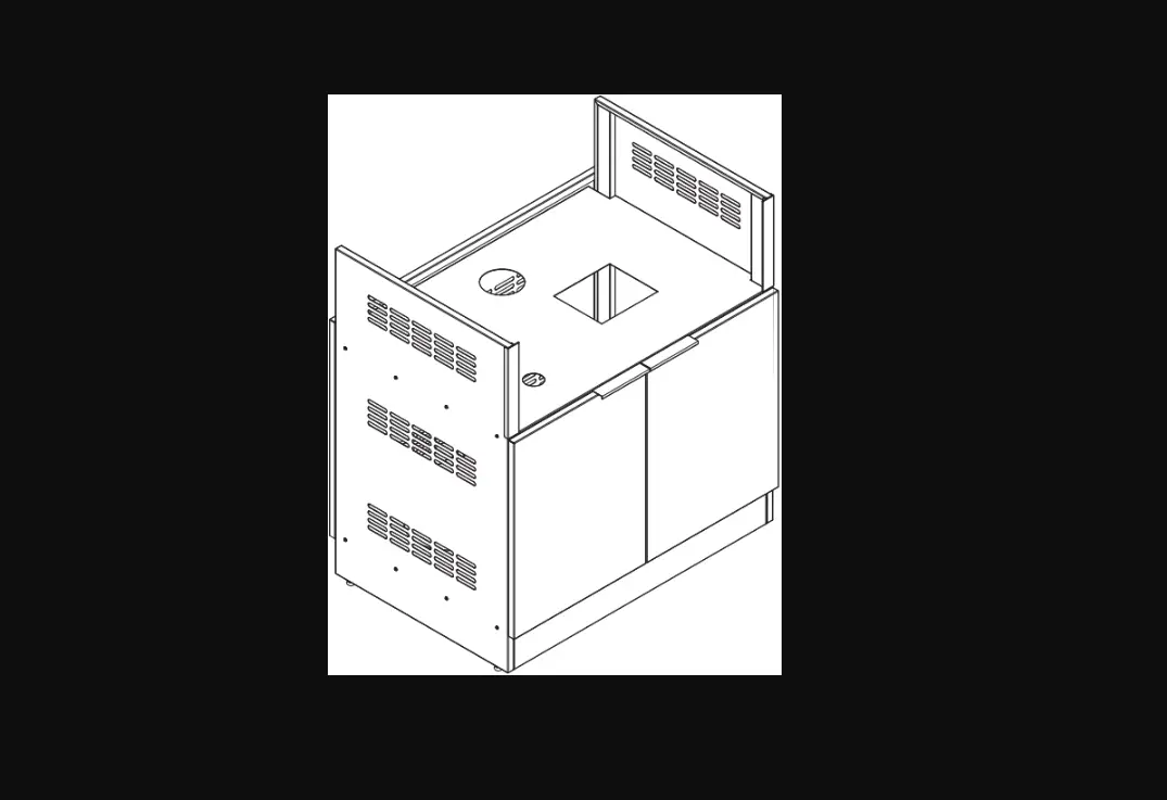 Gardeners 8612471 Grill Cabinet Instructions