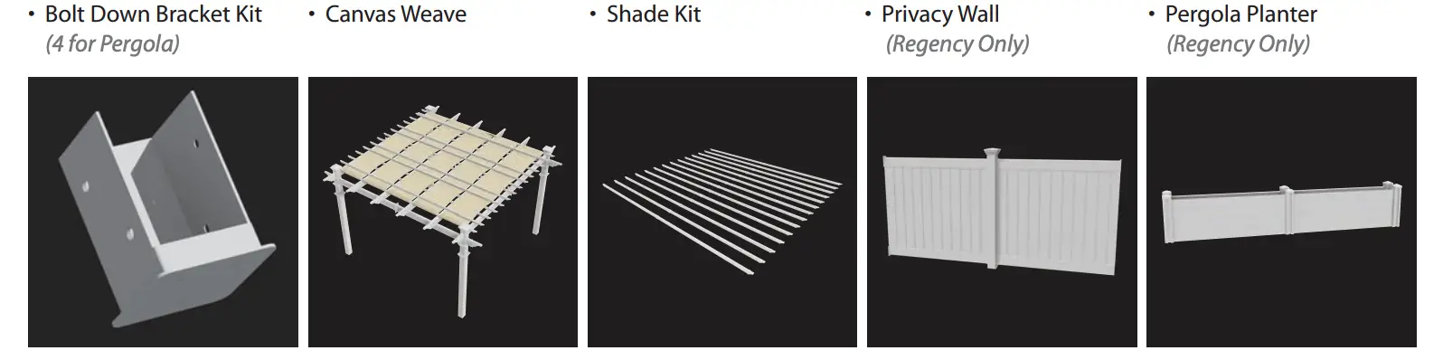 OPTIONAL ACCESSORIES