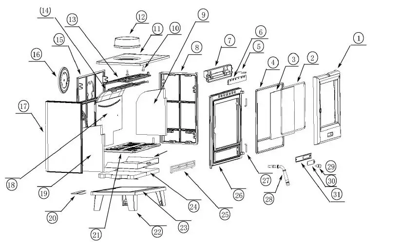 OAKLEAF-STOVES-Cedar-5-5kW-Widescreen-Multifuel-Freestanding-Stove-fig-5