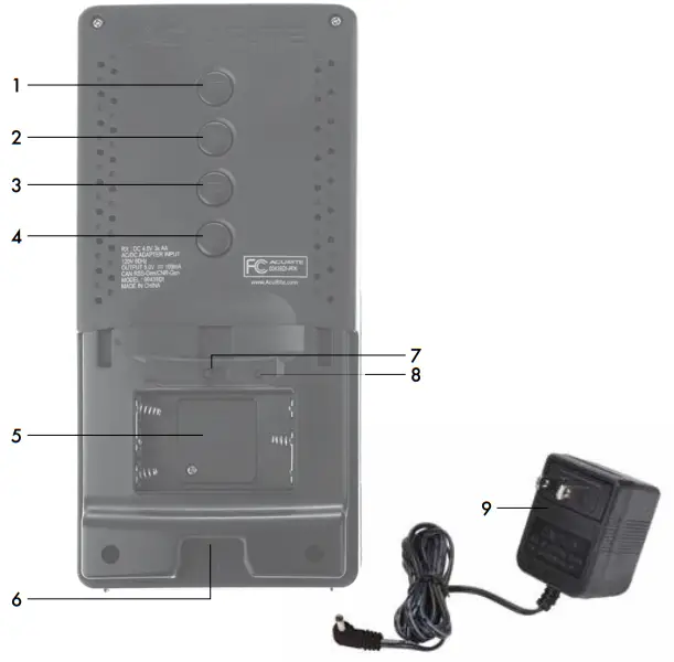 ACU-RITE Weather Center 00439DI - Features & Benefits 2