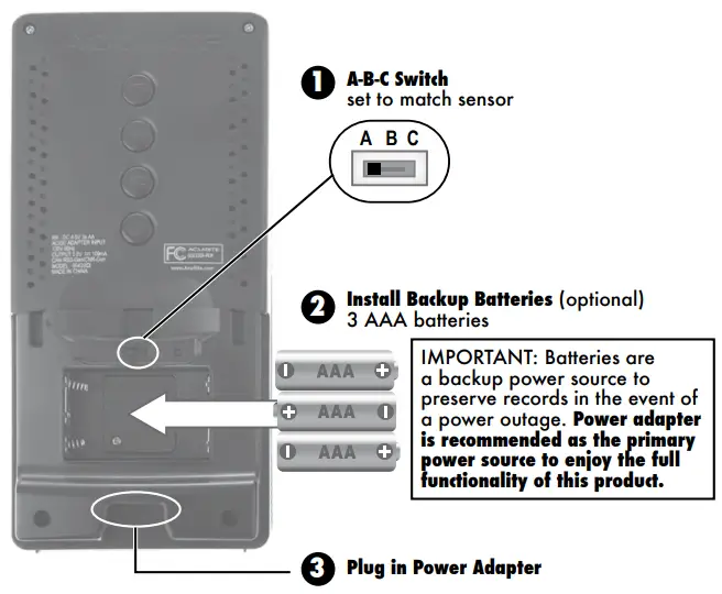 ACU-RITE Weather Center 00439DI - figure 3