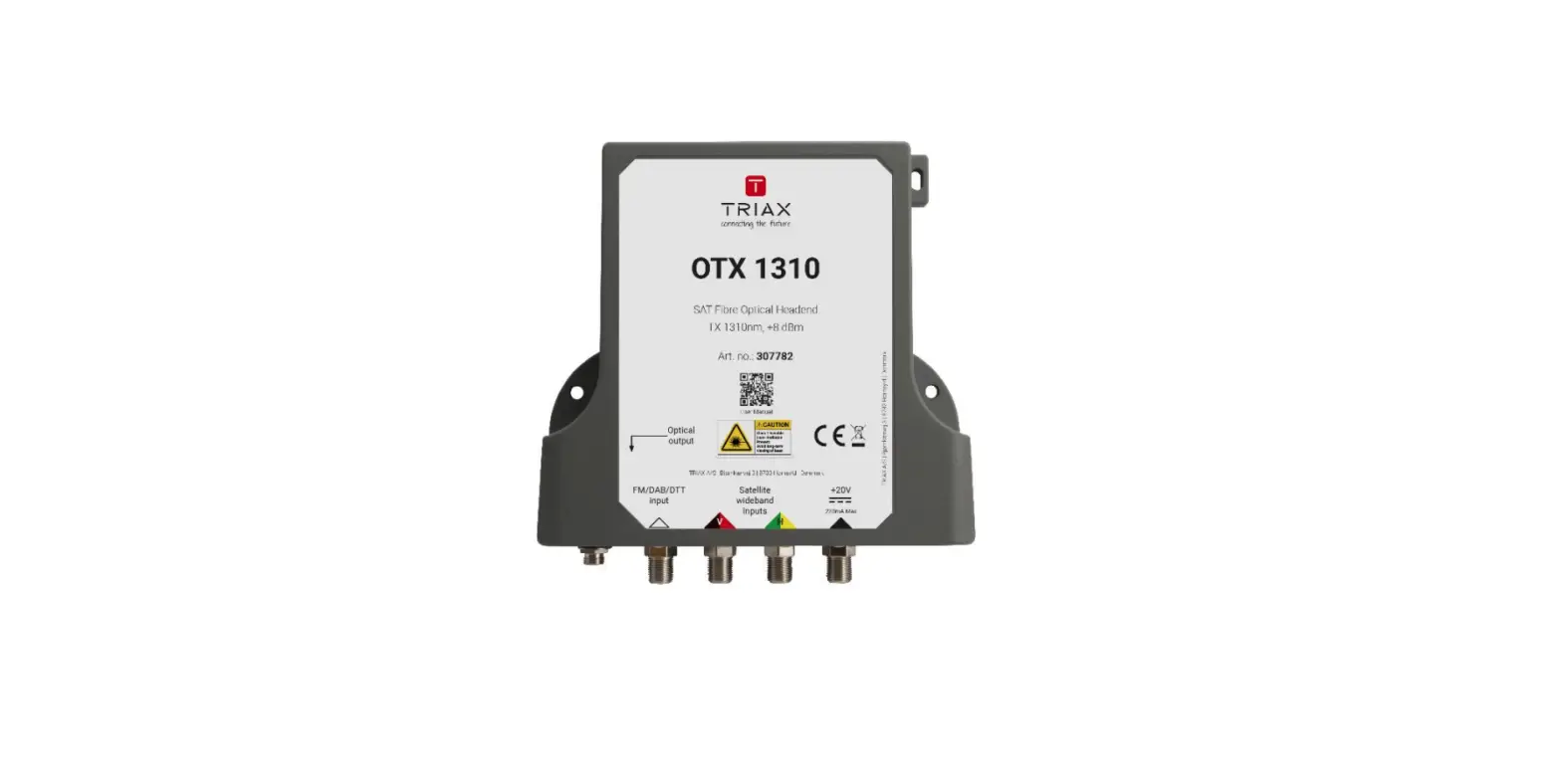 Triax Otx 1310 Sat Fo Transmitter User Manual