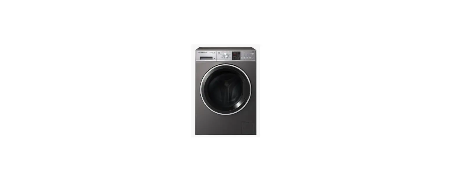 Fisher Paykel Wh1060sg1 Front Loader Washing Machine User Guide