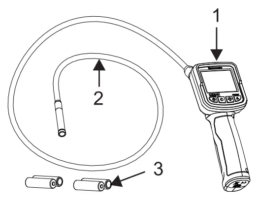 UNI-T UT665 Endoscope Borescope - fig 1