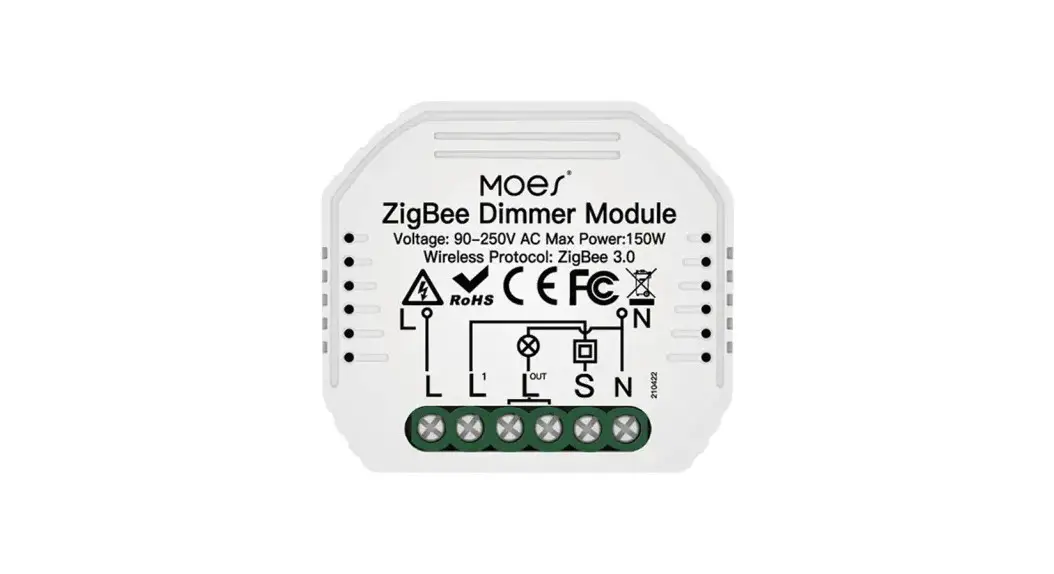 Moes Ms-105z Smart Dimmer Module Instruction Manual Moes Ms-105z Smart Dimmer Module Instruction Manual