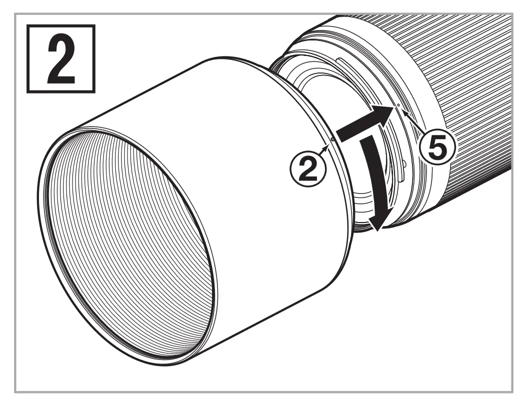 Lens Hood (Ref. Figs. 2, 3)