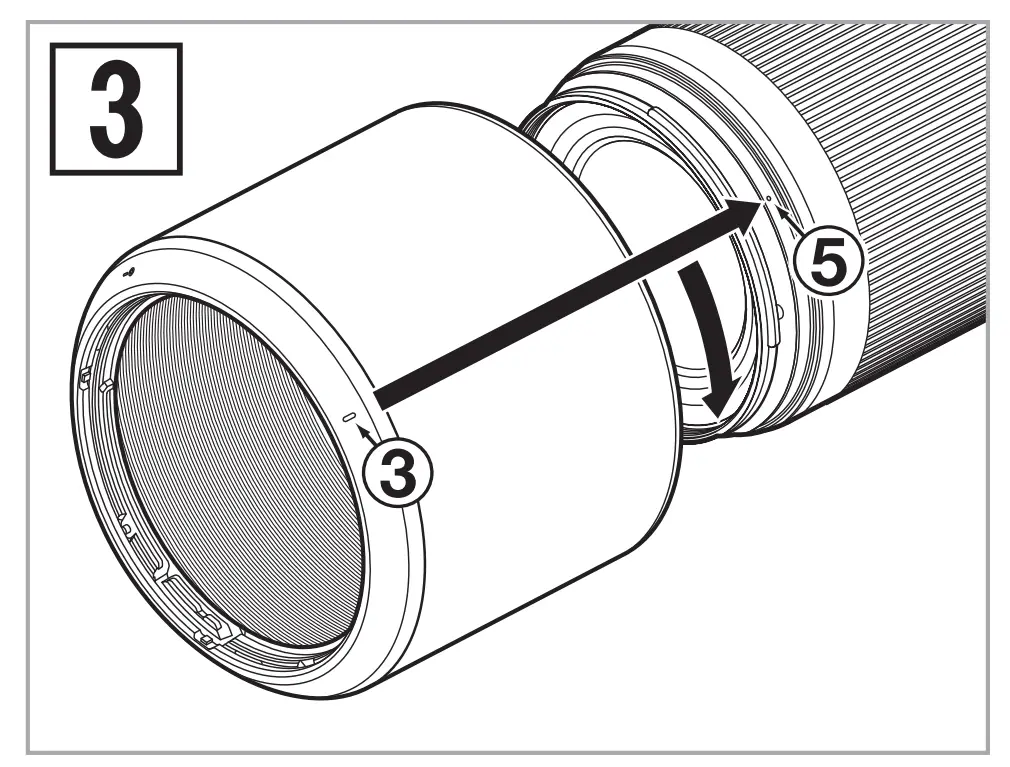 Lens Hood (Ref. Figs. 2, 3)