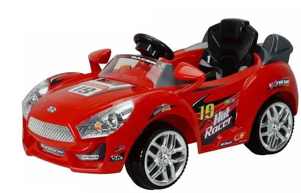 HOT WHeeLs GVL11-22A5R Rev-Up and Race Battery Operated Car