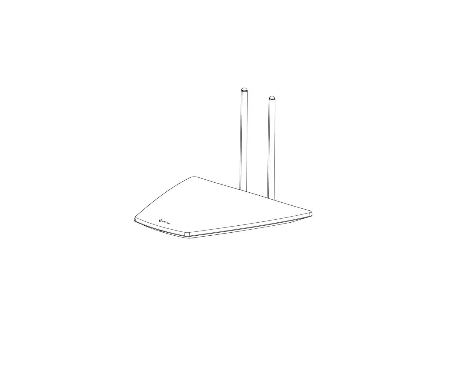 Antop At-221bv Aero+ Smartpass Amplified Indoor Hdtv Antenna Instruction Manual