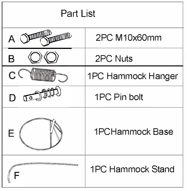 ART TO REAL Bircim Hammock Chair Egg-Egg-Shape 1