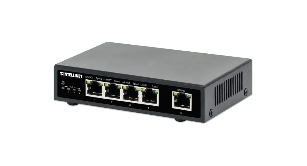 Intellinet 561839 5-port Gigabit Ethernet Poe Plus Switch Instructions Intellinet 561839 5-port Gigabit Ethernet Poe Plus Switch Instructions