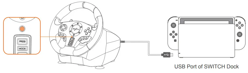 PXN V900 Gaming Steering Racing Wheel - fig 11