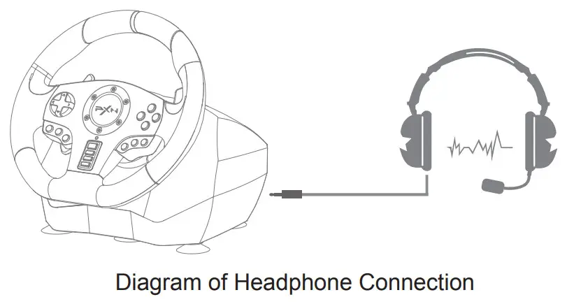 PXN V900 Gaming Steering Racing Wheel - fig 13