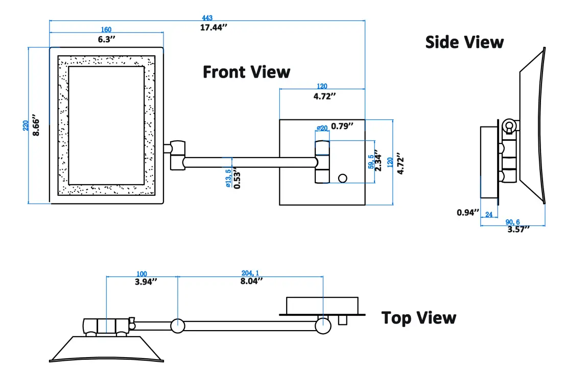 THE-HOME-DEPOT-558-Large-Rectangle-Steel-Framed-Wall-Mount-Bathroom-Vanity-Mirror-fig-2