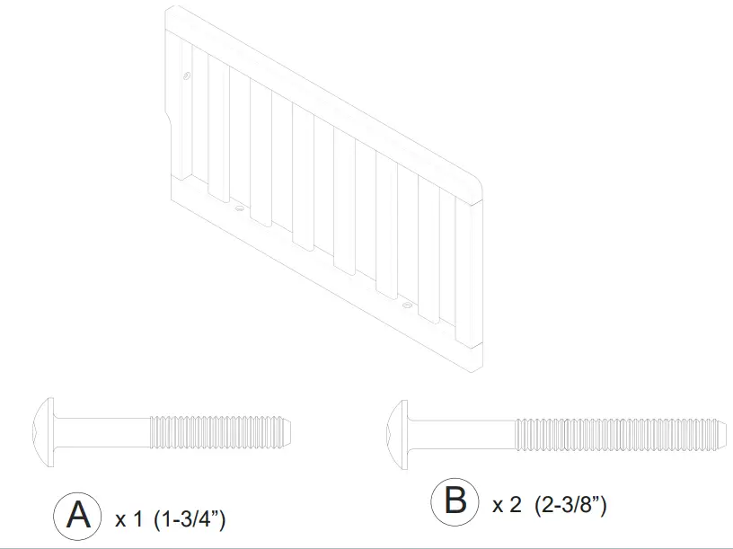 evolur 814-01 Toddler Guard Rail - fig 1