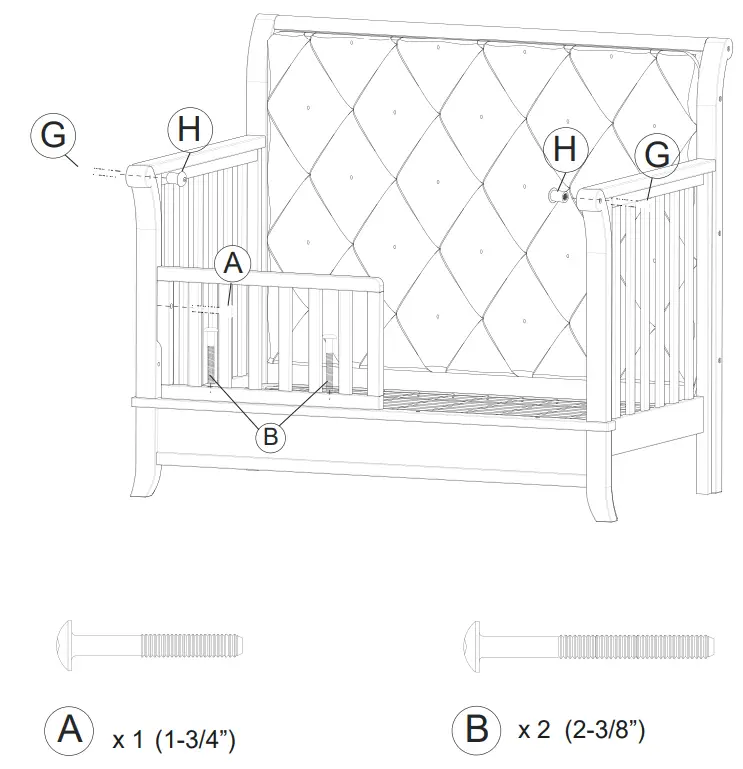evolur 814-01 Toddler Guard Rail - fig 3