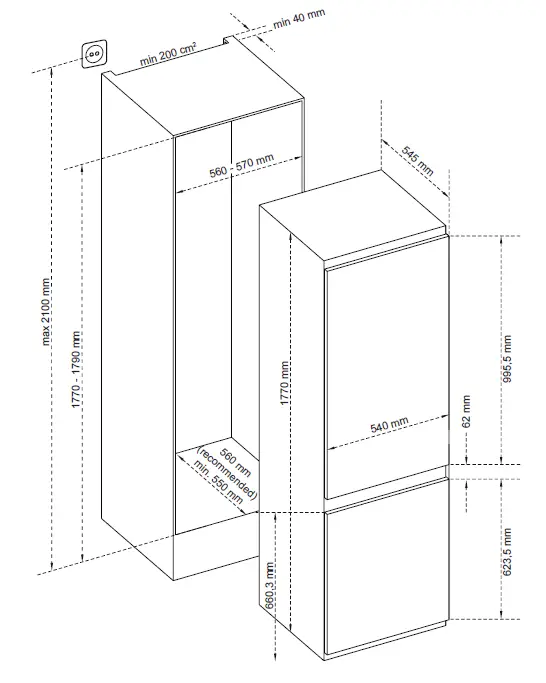 Cylinda-KFI6377LFHE-Integrated-Fridge-Freezer-FIG-2