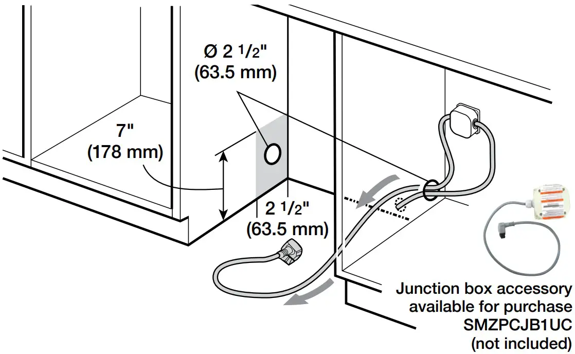 BOSCH SHV78B73 800 Series 24 InchCustom Panel Dishwasher - Figure 4