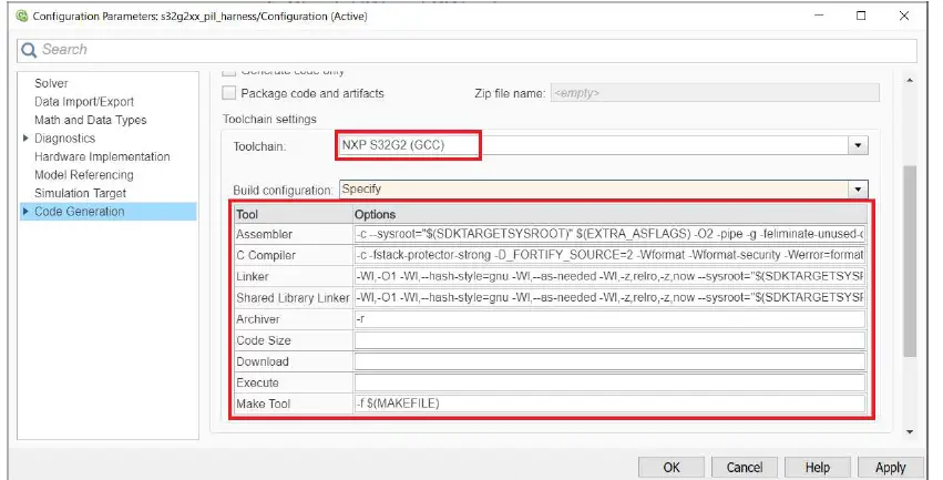 NXP Model Based Design Toolbox for HCP 08