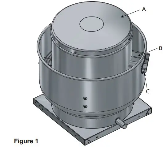 GREENHECK 486001 Centrifugal Upblast Exhaust - 1