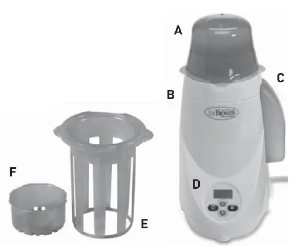 Dr Brown’s Natural Flow Deluxe Bottle Warmer 1