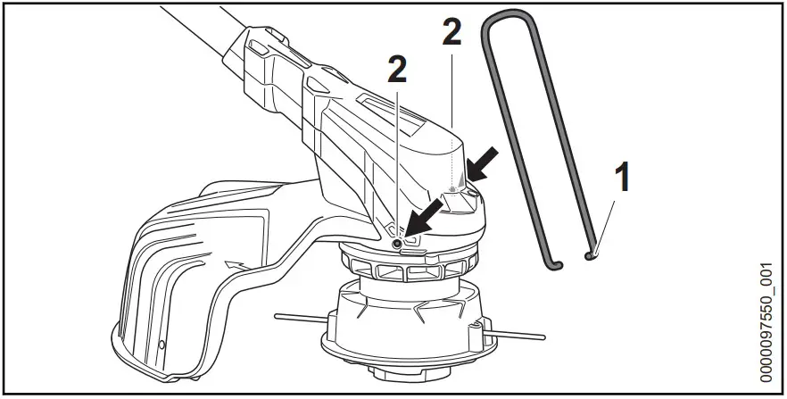 STIHL FSA 60 R Battery Line Trimmer - FIGURE 10