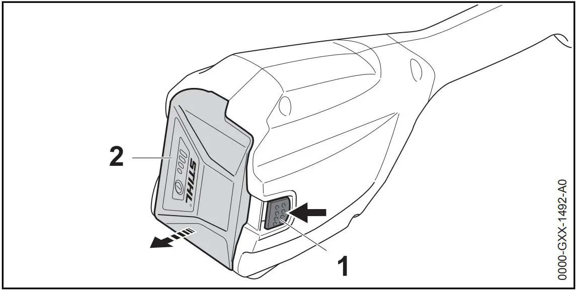 STIHL FSA 60 R Battery Line Trimmer - FIGURE 18