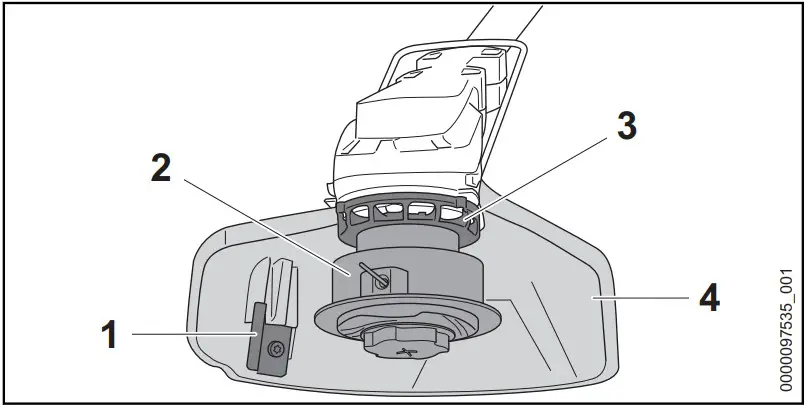 STIHL FSA 60 R Battery Line Trimmer - FIGURE 2