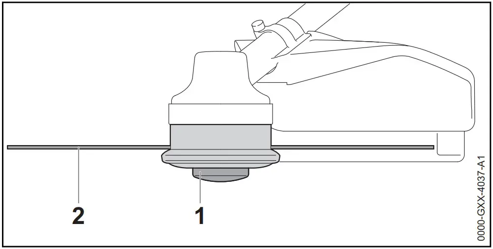 STIHL FSA 60 R Battery Line Trimmer - FIGURE 22