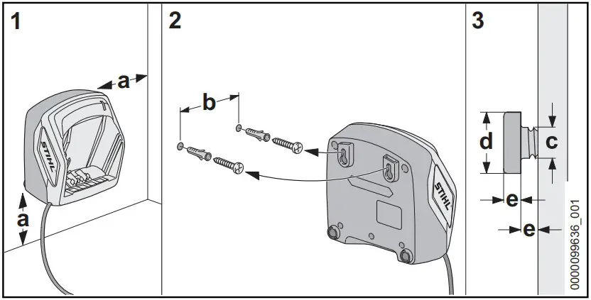 STIHL FSA 60 R Battery Line Trimmer - FIGURE 3