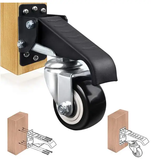 SPACECARE-‎SPWC002-Workbench-Retractable-Casters-fig-5