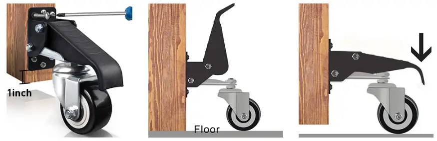 SPACECARE-‎SPWC002-Workbench-Retractable-Casters-fig-6