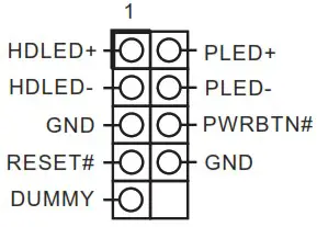 ASRock 4X4 7735U D5 Jumpers and Headers - overview 5